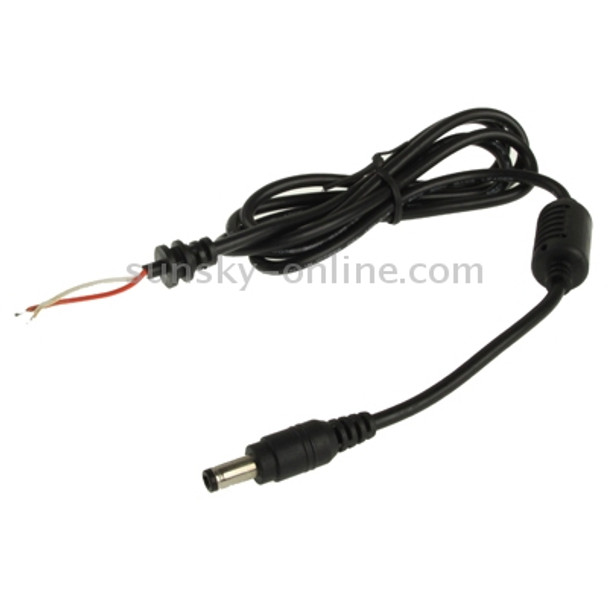 4.0 x 1.7mm DC Male Power Cable for Laptop Adapter, Length: 1.2m