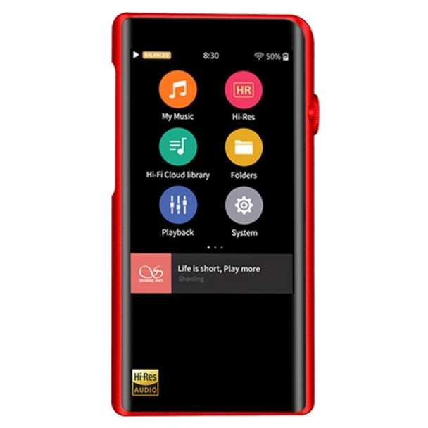 Shanling M5S Bluetooth MP3 Player WiFi Apt-X Lossless Portable Music  Players Retina DOP DSD256 Hi-Res Audio Balanced Red no