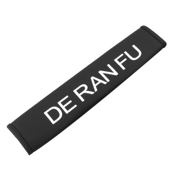 DERANFU Car Safety Cover Strap Seat Belt Shoulder Protector(Black)