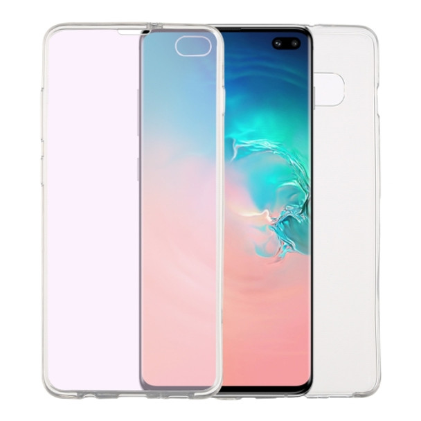 Ultra-thin Double-sided Full Coverage Transparent TPU Case for Galaxy S10+