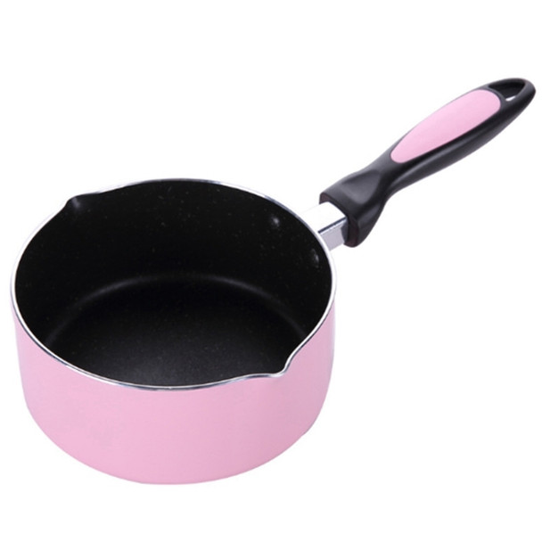 Mini Milk Pan Not-Sticky Heating Pot Portable Soup Pot Metal Flat-Bottomed Multifunction Egg Soup Noodles