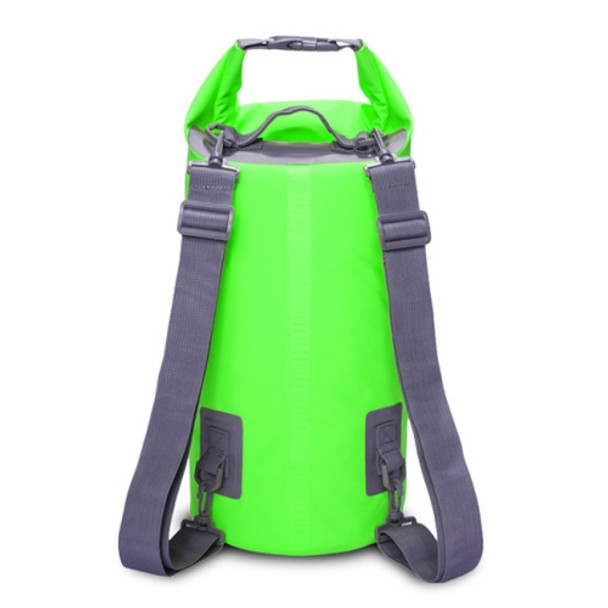 Outdoor Waterproof Dry Dual Shoulder Strap Bag Dry Sack, Capacity: 30L (Green)