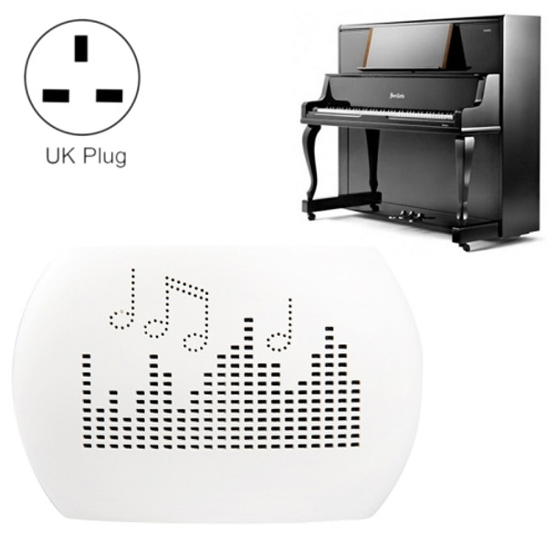 INVITOP Mini Portable Piano Musical Instrument Moisture-proof Dehumidifier Wardrobe Kitchen Shoe Cabinet Automatic Moisture Absorber, UK Plug(White)
