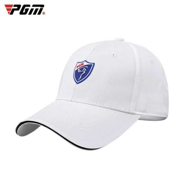PGM Golf Top Sports Shade Leisure Ball Cap Shade Hat (White)