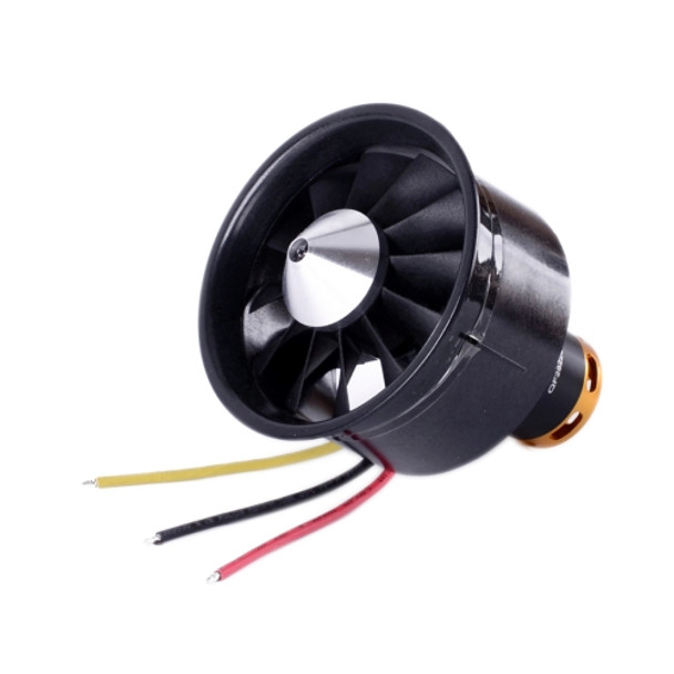 64mm EDF Set 2822 3500KV Motor with 12 Blades Fan for RC Airplane