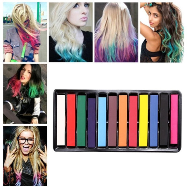 12 Colors Disposable Hair Dyed Stick