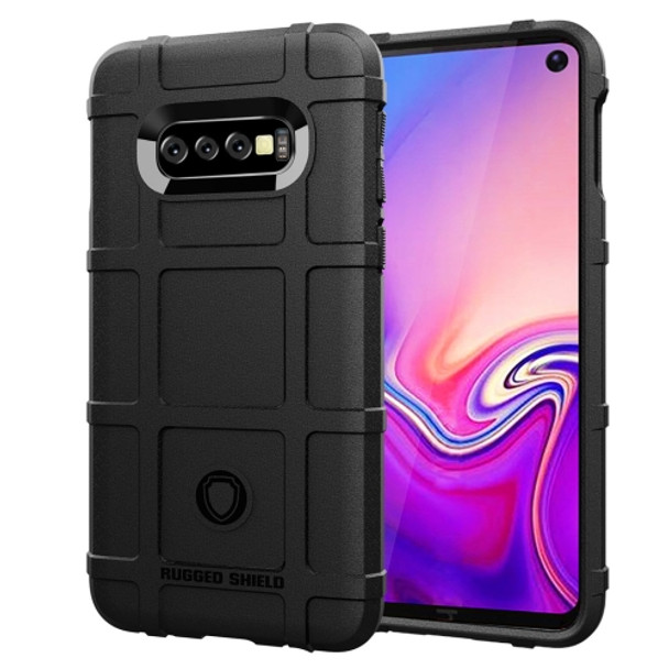 Full Coverage Shockproof TPU Case for Galaxy S10e(Black)