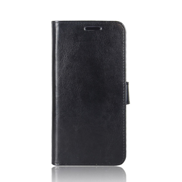 Crazy Horse Texture Horizontal Flip Leather PU + TPU Case for Meizu Meilan E3, with Wallet & Holder & Card Slots(Black)