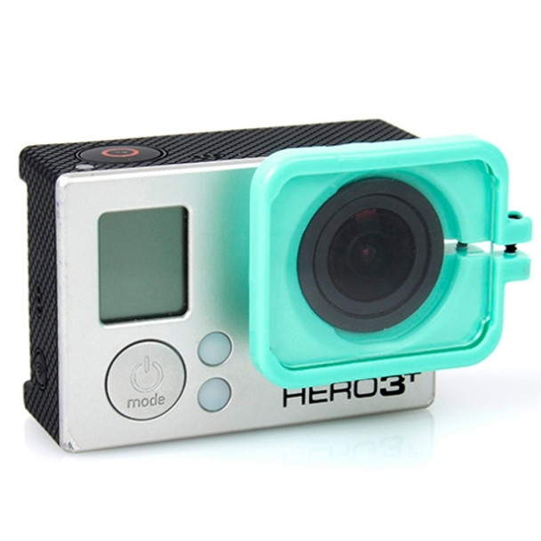 TMC Lens Anti-exposure Protective Hood for GoPro Hero 4 / 3+(Green)