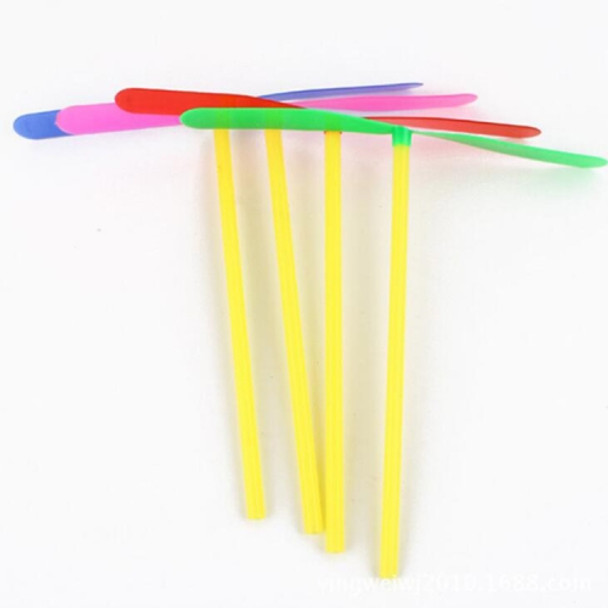 100 PCS Plastic Bamboo Pole Children Outdoor Recreation Toys, Random Color Delivery