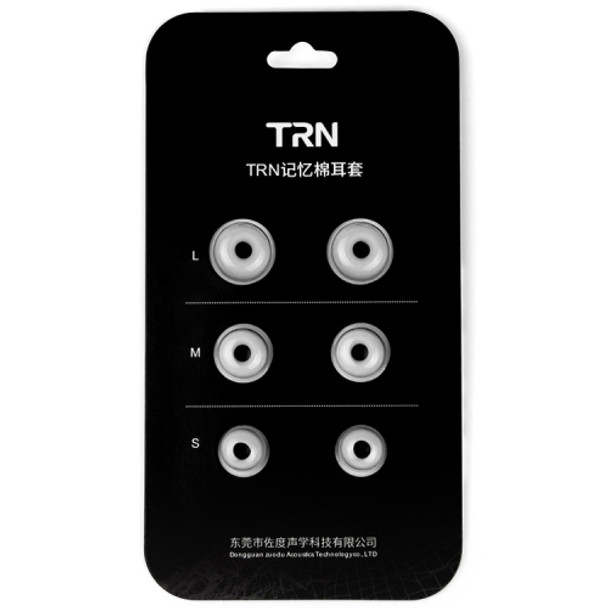 TRN Earphone Silicone Memory Foam Earplug(Grey)