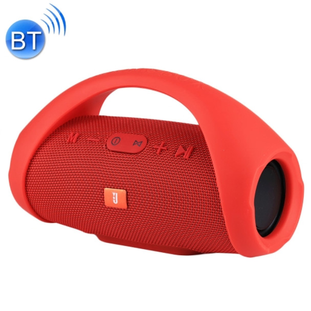 BOOMS BOX MINI E10 Splash-proof Portable Bluetooth V3.0 Stereo Speaker with Handle, for iPhone, Samsung, HTC, Sony and other Smartphones (Red)