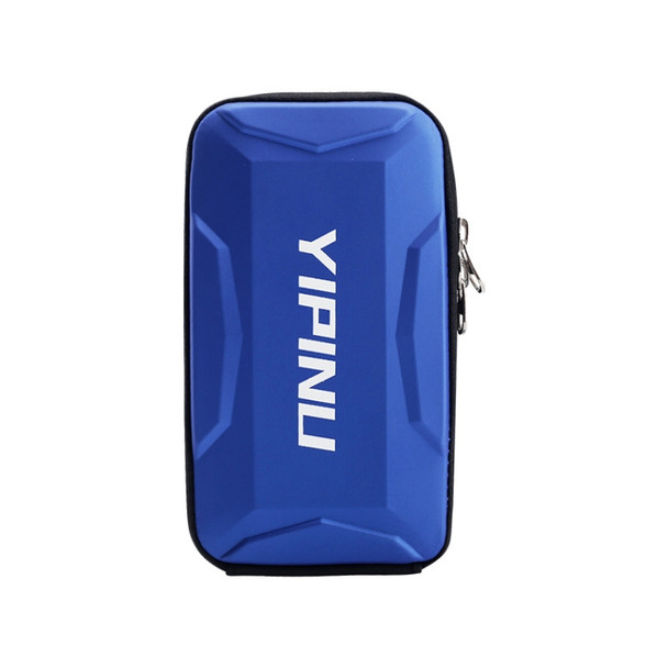 YIPINU Outdoor Multifunctional Arm Cycling Running Fitness Sports Phone Bag(Blue)