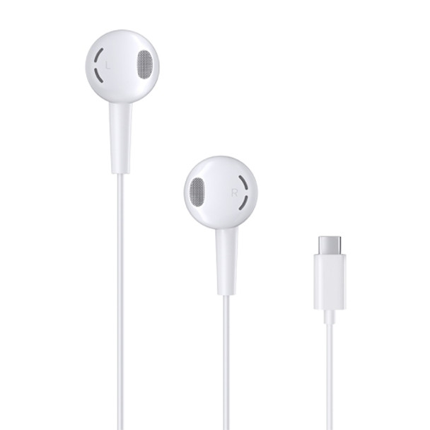 MEIZU EP3C USB-C / Type-C Jack In-ear Wired Control Earphone, Support Calls, Cable Length: 1.2m(White)