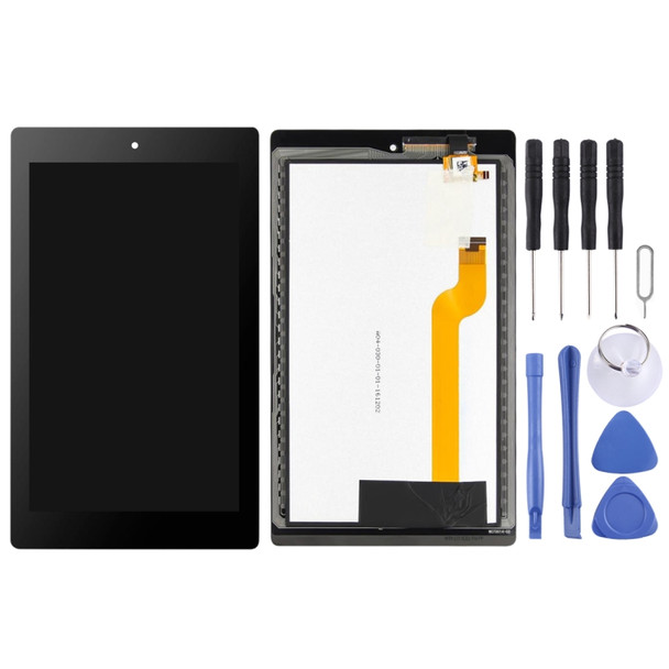 LCD Screen and Digitizer Full Assembly for Amazon Kindle Fire 7th HD 7 2017 HD7 SR043KL&#160; (Black)