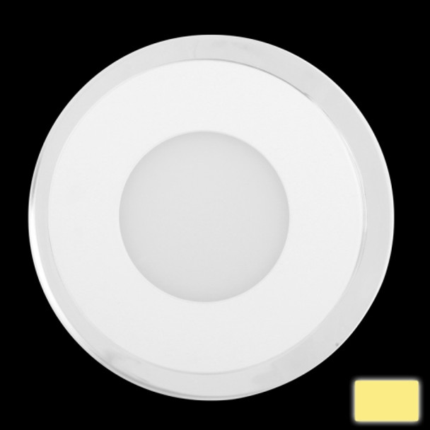 10W Warm White LED Round Panel Light, Luminous Flux: 740lm, Diameter: 13cm