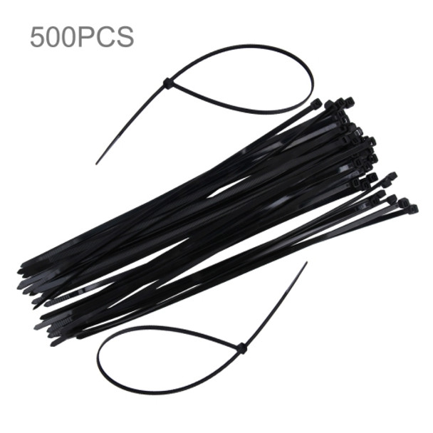 500 PCS 4mm*300mm Nylon Cable Ties