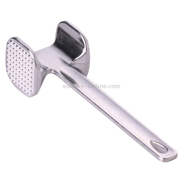 Aluminum Alloy Loose Tenderizers Meat Hammer Steak Pork Kitchen Tools, Small Size: 4.5 x 19.0cm