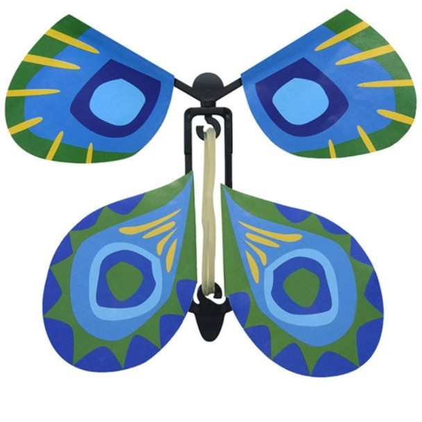 Magic Science Novelty Flying Butterfly Toy Magic Props(Blue)