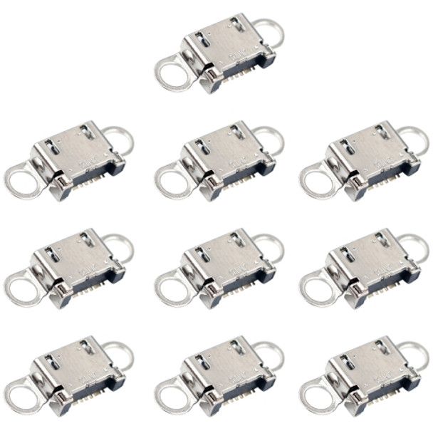 10 PCS Charging Port Connector for Galaxy A3 (2016) / A310 / A310F / A5 (2016) / A510 / A510F / A7 (2016) / A710 / A710F