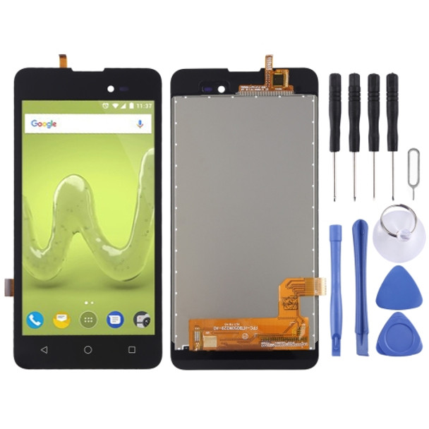 LCD Screen and Digitizer Full Assembly for Wiko Sunny 2 Plus(Black)