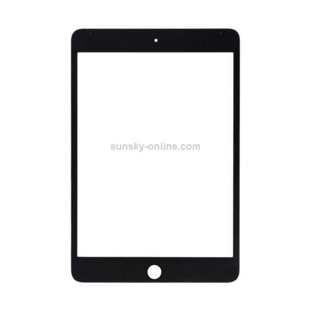 Front Screen Outer Glass Lens for iPad Mini 5 A2124 A2126 A2133 (Black)