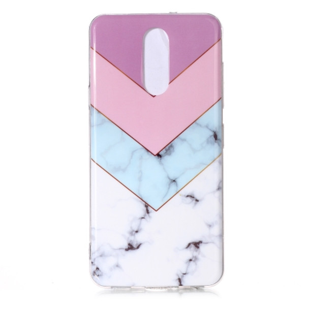 For LG K30 (2019) Coloured Drawing Pattern IMD Workmanship Soft TPU Protective Case(Tricolor)