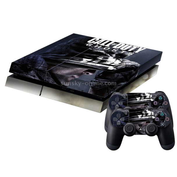 Hand Pattern Protective Skin Sticker Cover Skin Sticker for PS4 Game Console