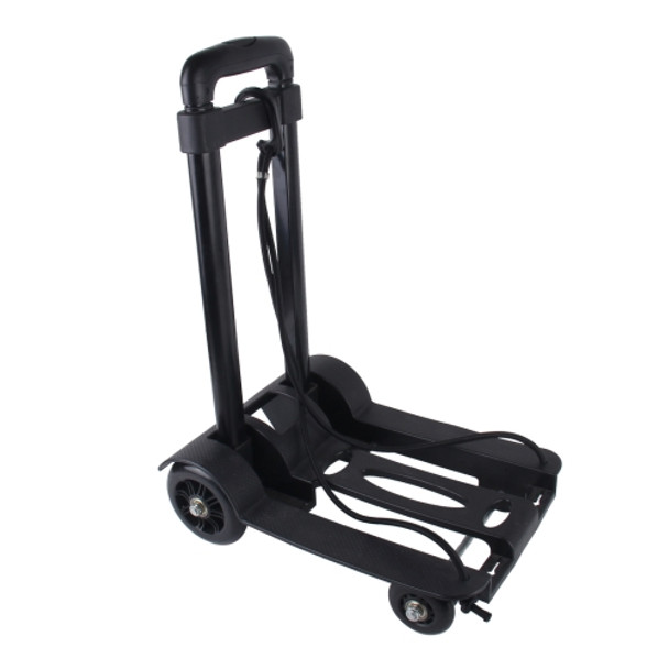 Lightweight Portable Folding Luggage Carts Travel Trolley with Rope