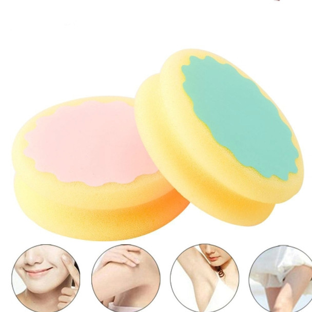 Magic Painless Hair Removal Sponge Remover(Yellow)