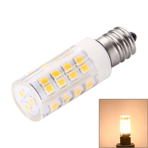 E12 5W 330LM Corn Light Bulb, 51 LED SMD 2835, AC 220-240V(Warm White)