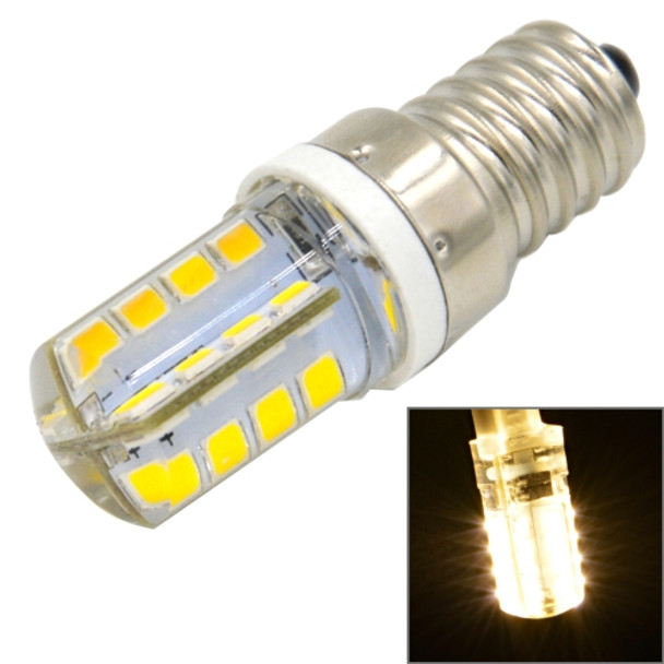 E14 3.5W 240LM Silicone Corn Light Bulb, 32 LED SMD 2835, Warm White Light, AC 220V