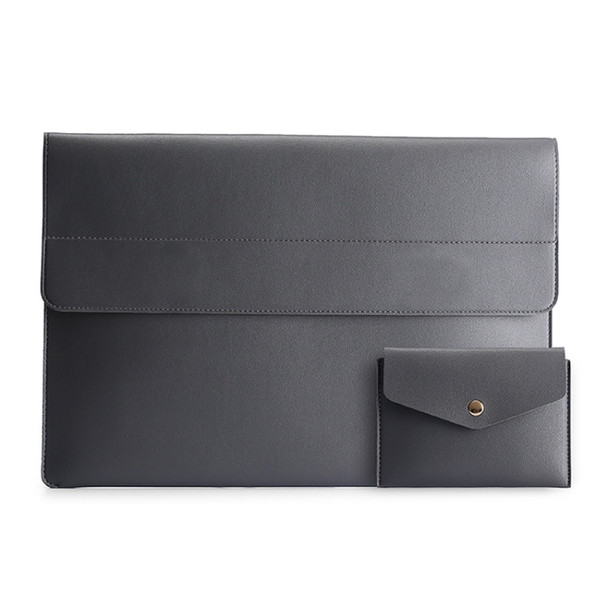12 inch POFOKO Lightweight Waterproof Laptop Protective Bag(Dark Gray)
