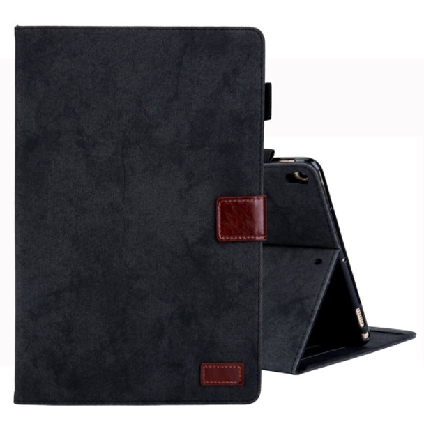 For iPad Pro 10.5 (2017) Business Style Horizontal Flip Leather Case, with Holder & Card Slot & Photo Frame & Sleep / Wake-up Function(Black)