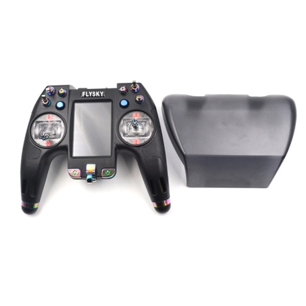 FLY SKY FS-NV14 2.4G RC Remote Control Multi-rotor Touch Screen Transmitter with Receiving Remote Control (Black)