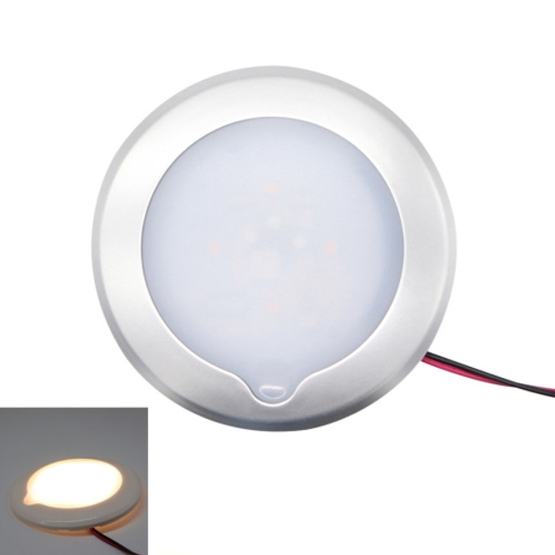 DC 9-30V 4.5W 3000-3300K IP67 Marine RV Dimmable 150mm LED Dome Light Ceiling Lamp, with Touch Control