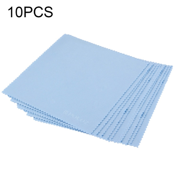 10 PCS PULUZ Soft Cleaning Cloth for GoPro HERO5 /4 Session /4 /3+ /3 /2 /1 LCD Screen, Tablet PC / Mobile Phone Screen, TV Screen, Glasses, Mirror, Monitor, Camera Lens