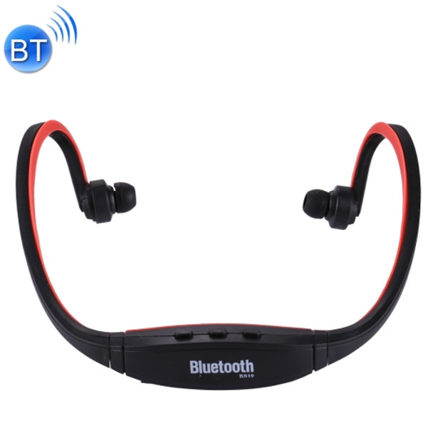 BS19 Life Sweatproof Stereo Wireless Sports Bluetooth Earbud Earphone In-ear Headphone Headset with Hands Free Call, For Smart Phones & iPad & Laptop & Notebook & MP3 or Other Bluetooth Audio Devices(Red)