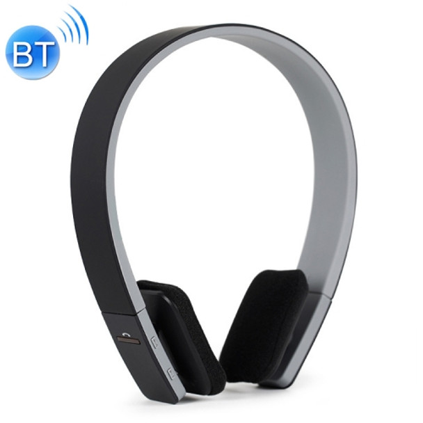 AEC BQ618 Smart Wireless Bluetooth Stereo Handsfree Earphone with Microphone, Support 3.5mm for Phone / Tablet / PSPs(Black)