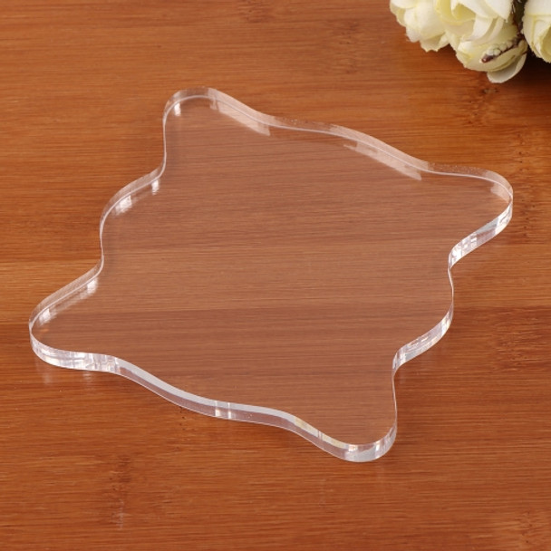 Acrylic Transparent Seal Scrapbook Decoration Tool Handle Base