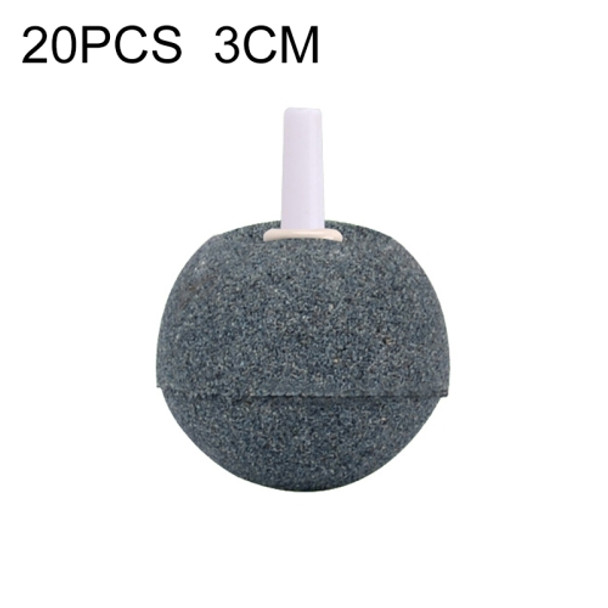 20 PCS 3cm Bubble Stone  Aquarium Oxygen Bubble Stone Gas Plate Oxygenation Head Sand Table Oxygen Disk Gas Stone