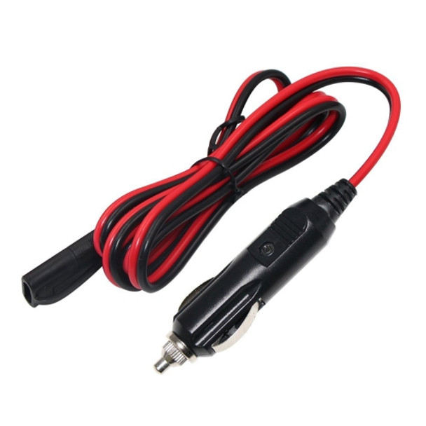 12V SAE Car Power Cord Cigarette Lighter Plug to Solar Battery Charging Connecting Cable, Length: 1.5m