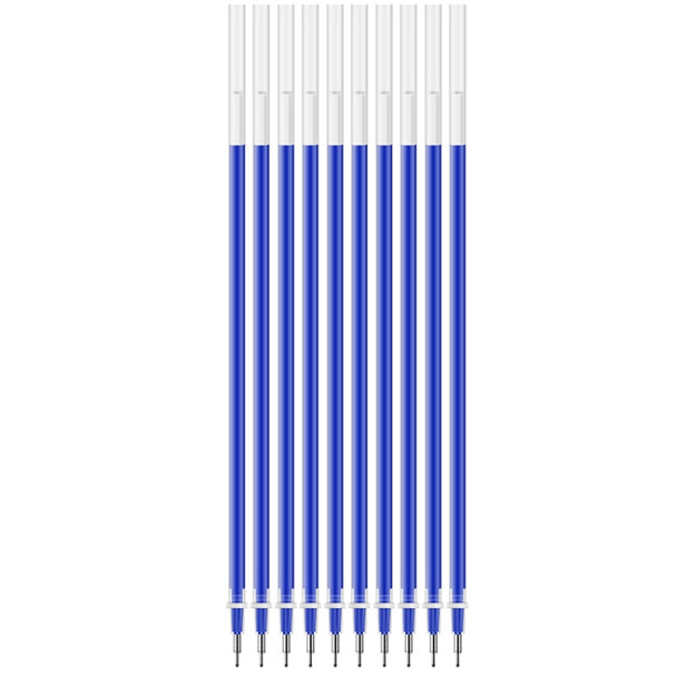 100 PCS Neutral Ink Gel Pen Pen Refill 0.38mm Bullet Refill(Needle Tip Of Blue)
