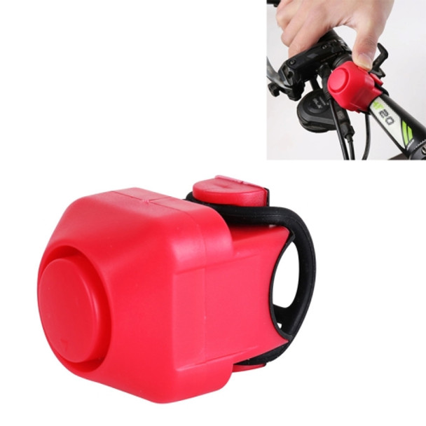 Bicycle Electric Horn ，with Bell (Red)