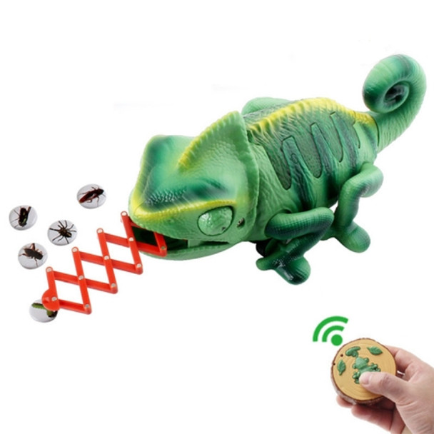 8888 Children Electric Infrared Remote Control Crawling Chameleon Colorful Breathing Light Tricky Toy