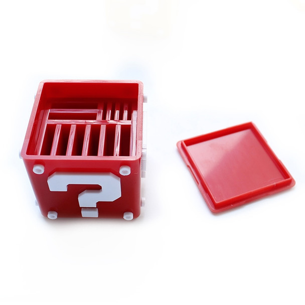 12 in 1 Box Game Card TF Card Holder Box for Nintendo Switch (Red)