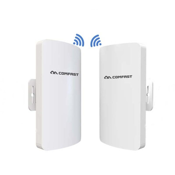 COMFAST CF-E113A 3KM 300Mbps 5.8 Ghz High-Power Outdoor Engineering CPE Matching Bridge Set, US/EU Plug