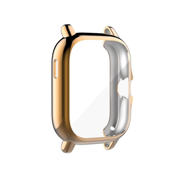 For Amazfit GTS 2 A1968 Full Coverage TPU Protective Case Cover(Rose Gold)