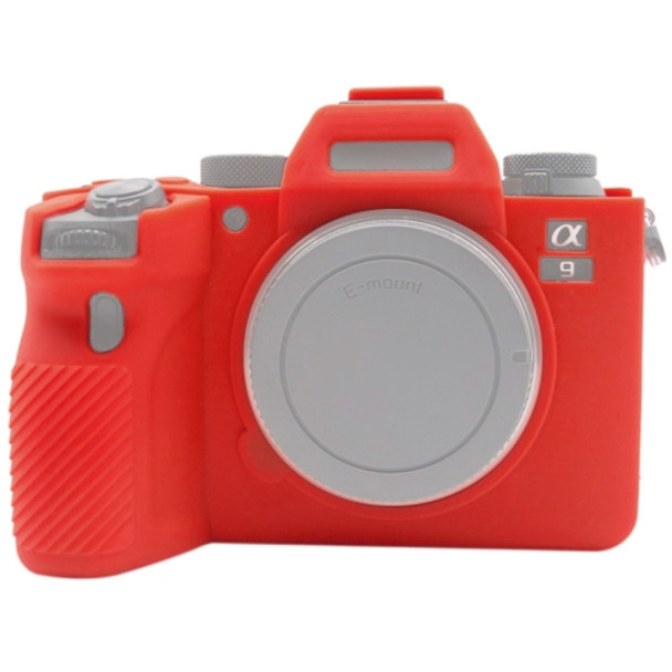 PULUZ Soft Silicone Protective Case for Sony ILCE-9M2/ Alpha 9 II / A92(Red)