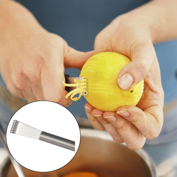 Kitchen Stainless Steel Orange Lemon Fruit Peeler Knife